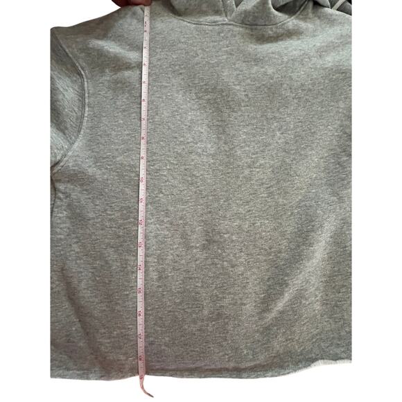 Trini Skies Kids Gray Pullover Hoodie Size 10-12 Cropped Casual - Picture 9 of 10